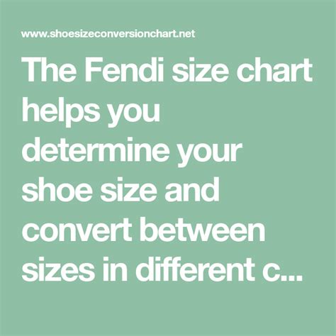 fendi ring size chart|fendi boot size guide.